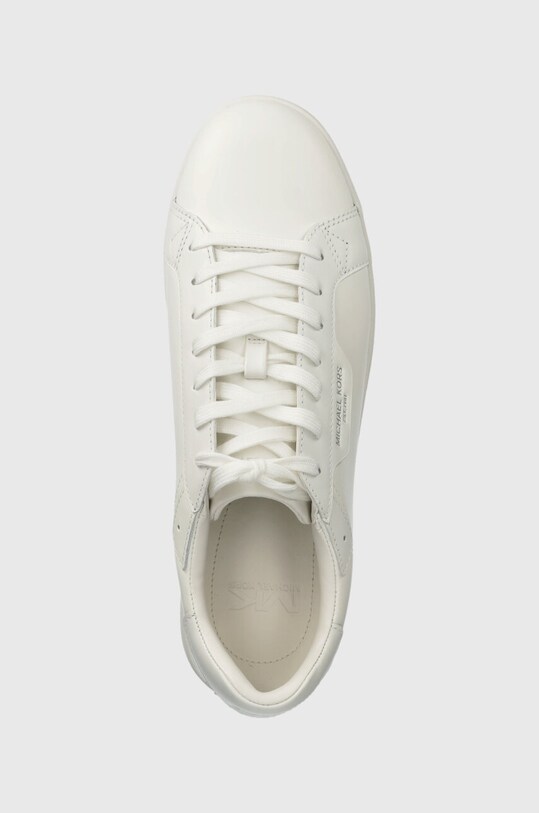 Michael Kors sneakers din piele Keating Lace Up alb 42S4KEFS1L.085