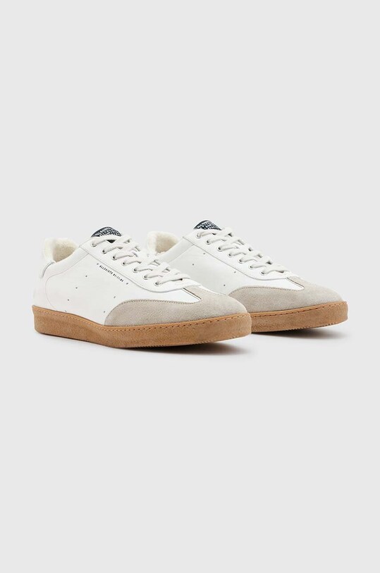 AllSaints sneakers din piele Leo Low Top MF718X bej SS24