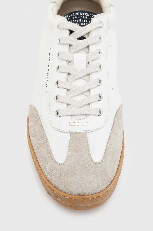 Încălțăminte AllSaints sneakers din piele Leo Low Top MF718X bej