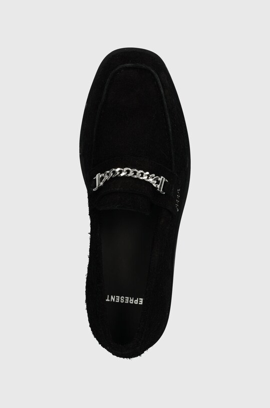 Semišové mokasíny Represent Loafer černá MF9002.01