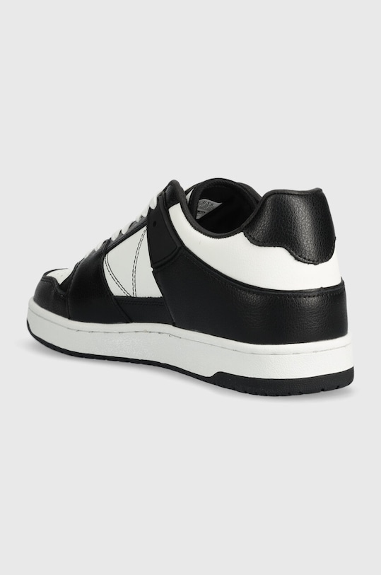 Boty Kožené tenisky Guess SAVA LOW FMJSAW.ELE12.BLAWH černá