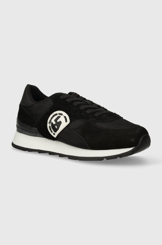 Guess sportcipő FANO szintetikus fekete FMJFAN.ELE12.BLACK