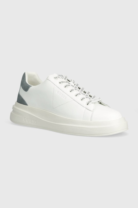 Guess sneakersy ELBA syntetyczny biały FMPVIB.SUE12.WHGRY