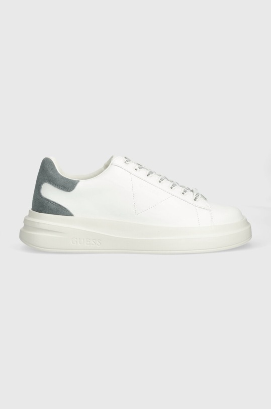 Guess sneakersy ELBA FMPVIB.SUE12.WHGRY biały SS24