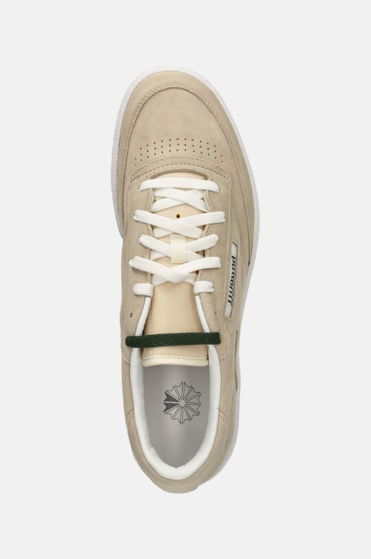 Замшевые кроссовки Reebok LTD Club C 85 бежевый RMIA04VC99LEA0036101
