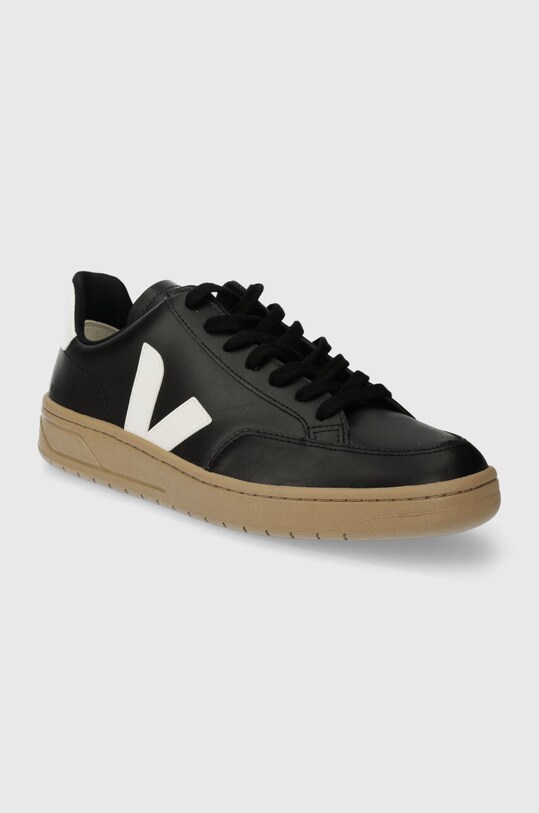 Veja sneakers din piele V-12 XD0203638B negru SS24