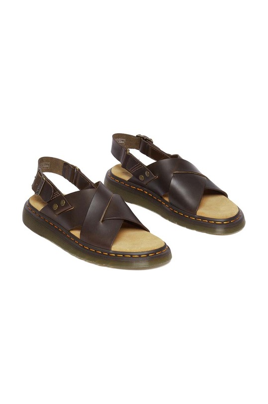 Kožené sandály Dr. Martens Zane DM31577375 hnědá