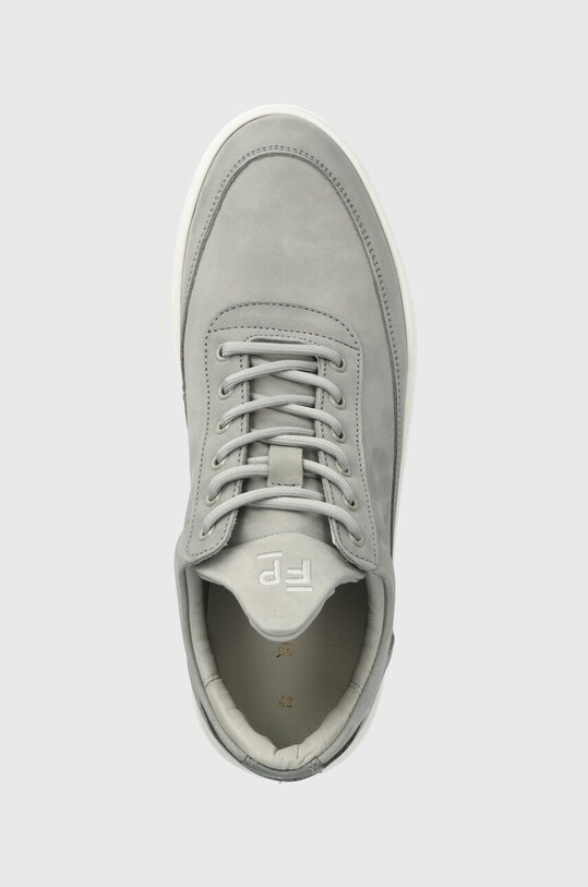 Filling Pieces scarpe da ginnastica in nubuck Low Top Base grigio 10120591288