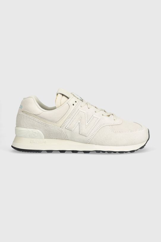 Δερμάτινα αθλητικά παπούτσια New Balance 574 δέρμα σαμουά μπεζ U574BSB