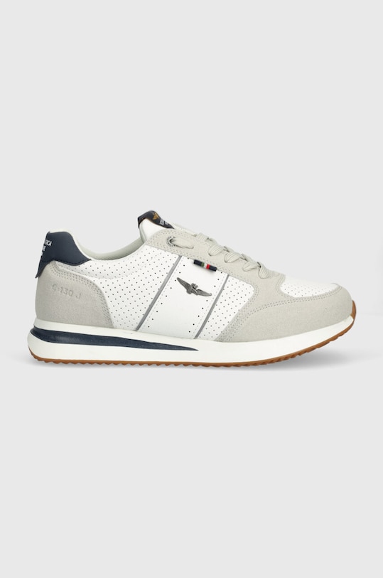 Aeronautica Militare sneakers imitatie de piele intoarsa gri SC227CT3331