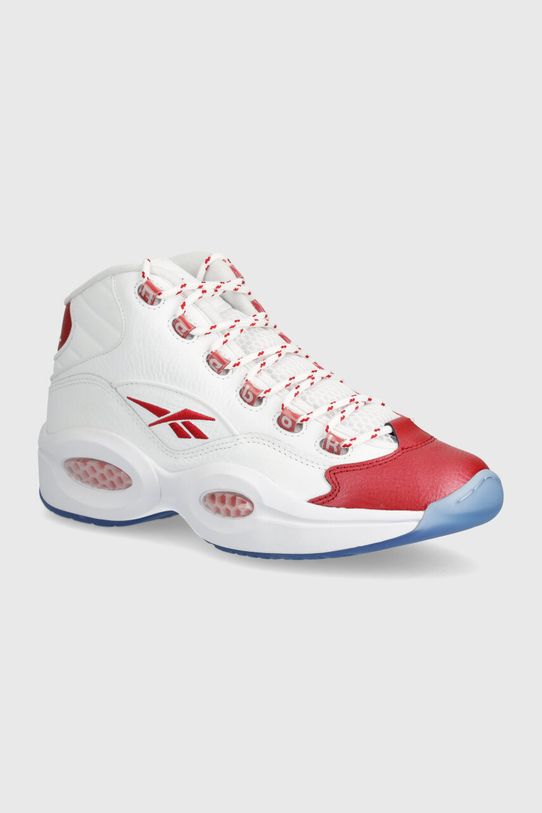 Кроссовки Reebok Classic Question MID кожа белый 100074721