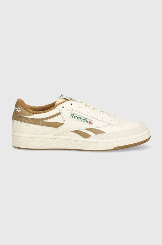 Шкіряні кросівки Reebok Classic Club C 100205044 бежевий SS24