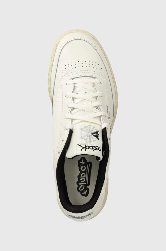 Reebok Classic sneakers din piele Club C 85 bej 100074477