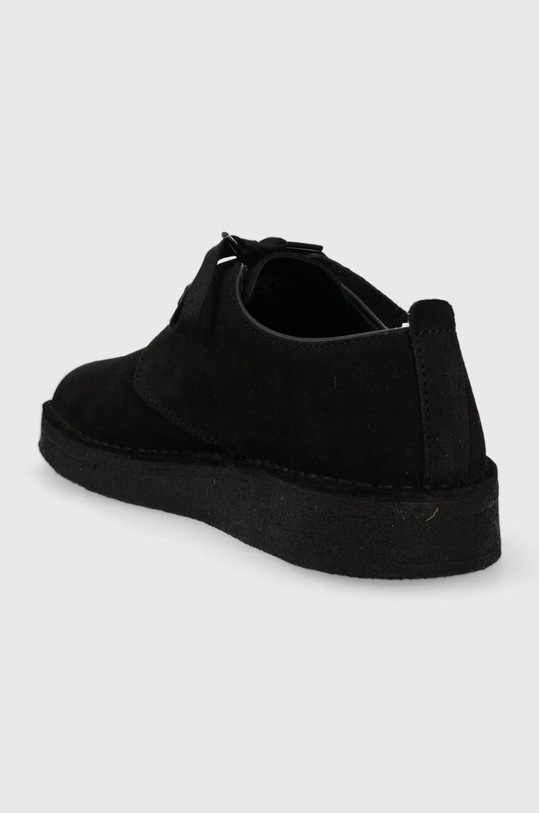 Obuwie Clarks Originals półbuty zamszowe Coal London 26171744 czarny