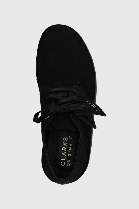 Clarks Originals półbuty zamszowe Coal London czarny 26171744