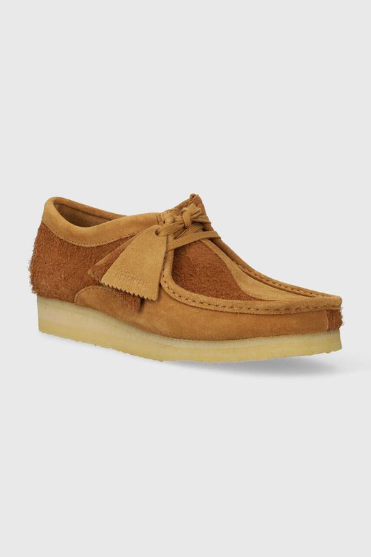 Замшеві туфлі Clarks Originals Wallabee