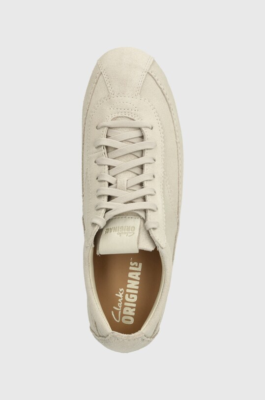 Замшеві кросівки Clarks Originals Wallabee Tor сірий 26175761