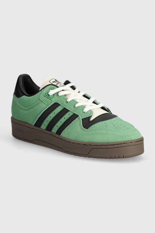 adidas Originals suede sneakers Rivalry 86 Low suede green ID8409