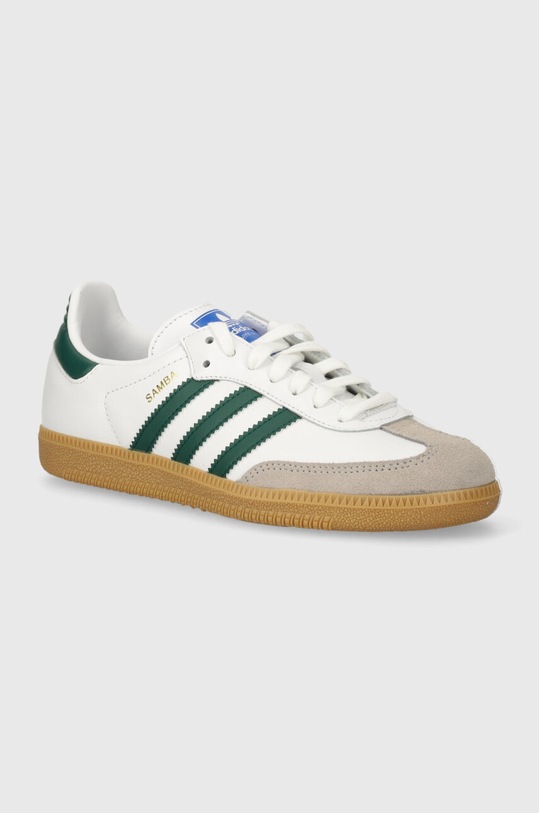 adidas Samba OG Collegiate Green grain leather white IE3437