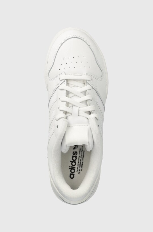 Шкіряні кросівки adidas Originals Team Court 2 STR білий IF1192