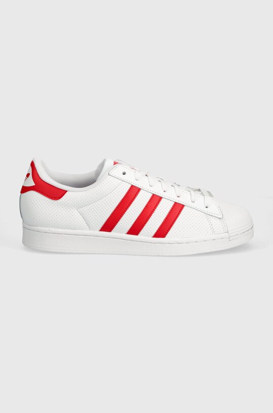 adidas Originals sneakersy skórzane Superstar IF3653 biały SS24