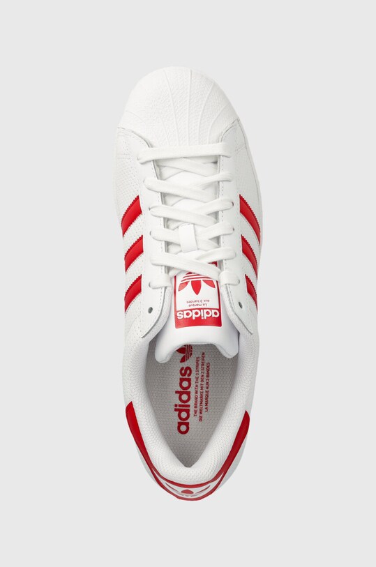 adidas Originals sneakersy skórzane Superstar biały IF3653
