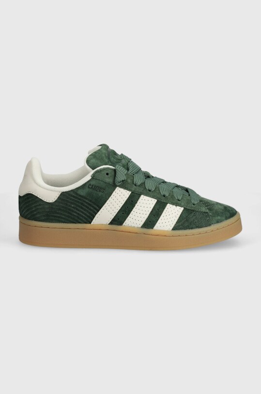 adidas Originals sneakersy skórzane Campus 00s IF4337 zielony SS24