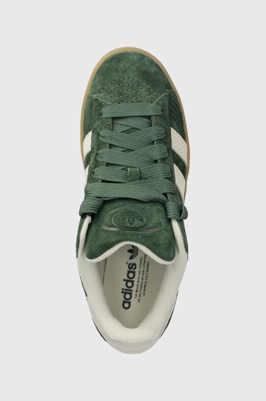 adidas Originals sneakersy skórzane Campus 00s zielony IF4337