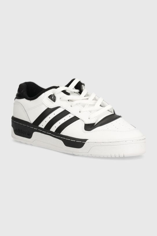 adidas Rivalry Low White Core Black grain leather white IG1474