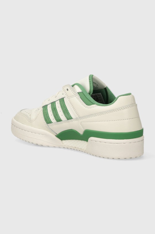 Обувки Кожени маратонки adidas Originals Forum Low CL IG3778 бял