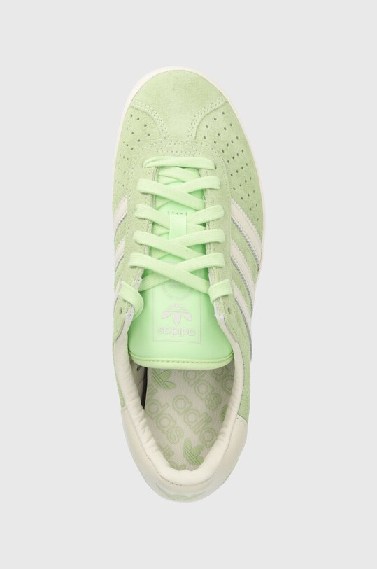 Замшеві кросівки adidas Originals Gazelle 85 зелений IG6222