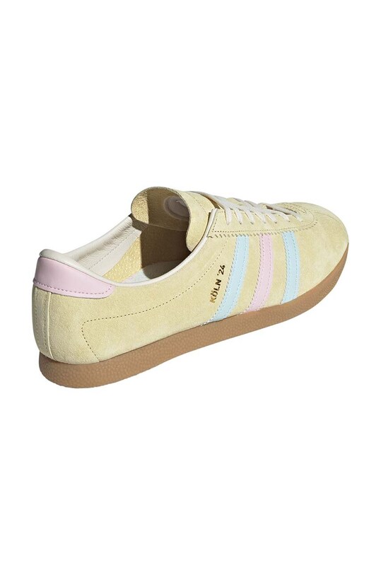 Взуття Замшеві кросівки adidas Originals Koln 24 IG6279 жовтий