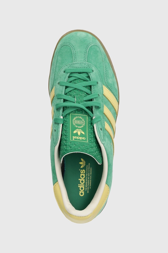 Маратонки adidas Originals Gazelle Indoor зелен IH7500