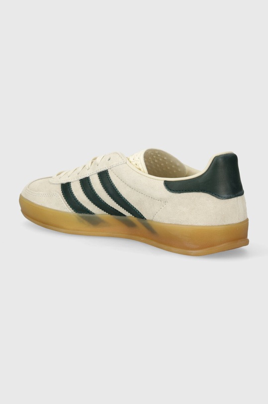 Scarpe adidas Gazelle Indoor Cream White / Collegiate Green / Gum IH7502 beige