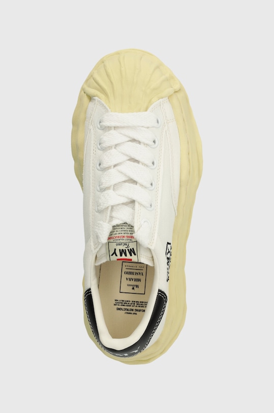 Maison MIHARA YASUHIRO plimsolls Blakey Low white A09FW732