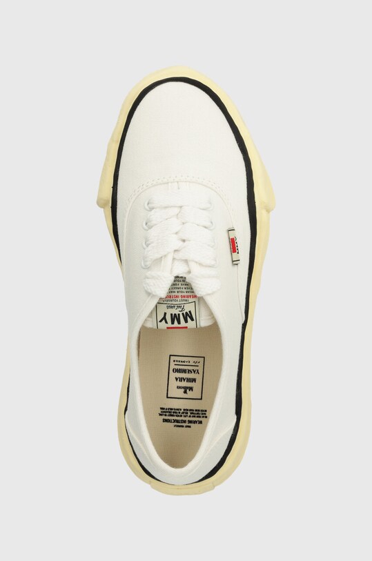 Πάνινα παπούτσια Maison MIHARA YASUHIRO Blakey Low λευκό A09FW735