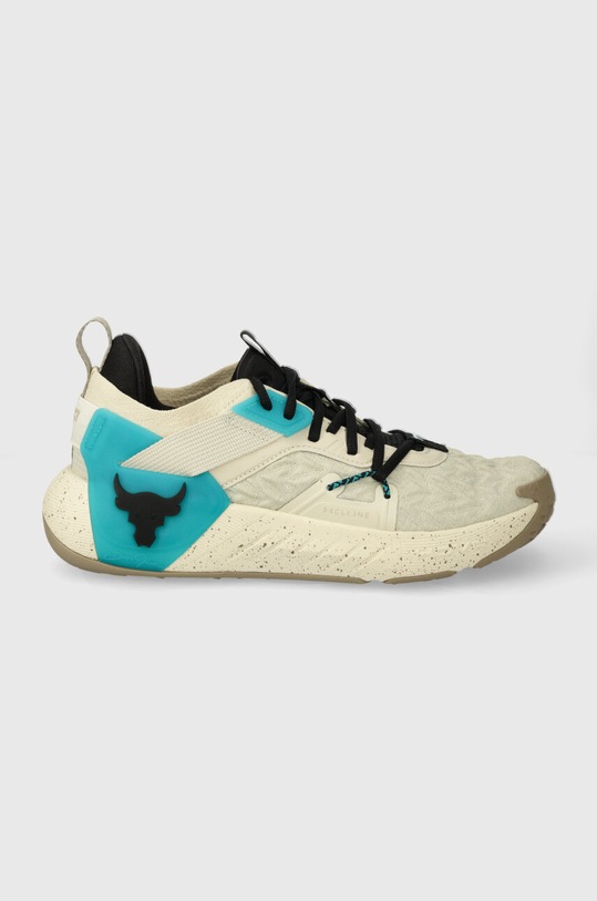 Tréningové topánky Under Armour Project Rock 6 textilný béžová 3026534