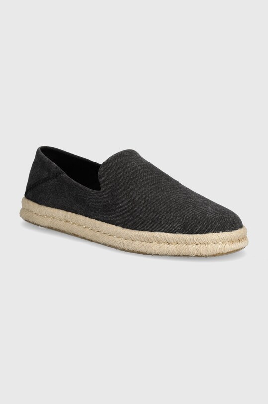 Toms espadrile Santiago negru 10019869