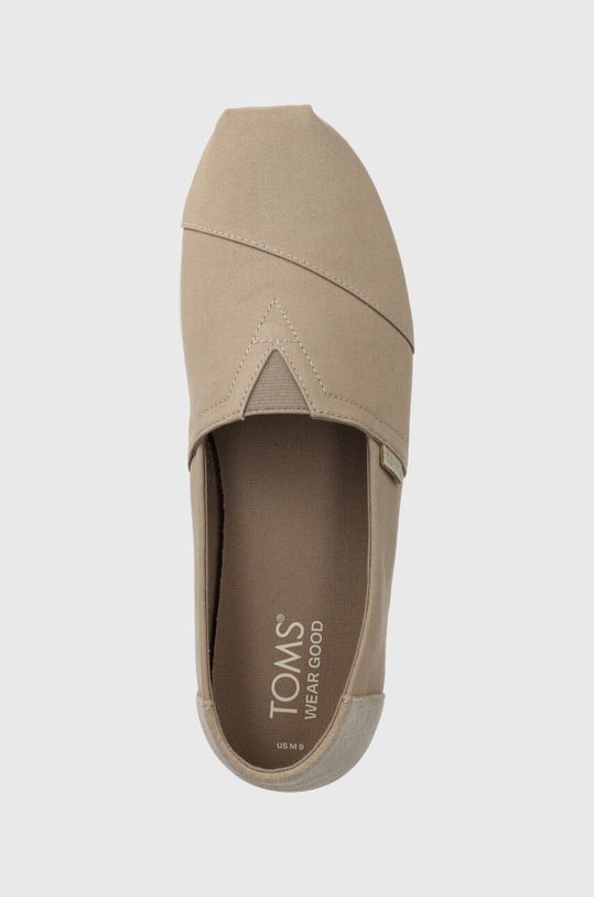 Espadrilky Toms Alpargata béžová 10020878