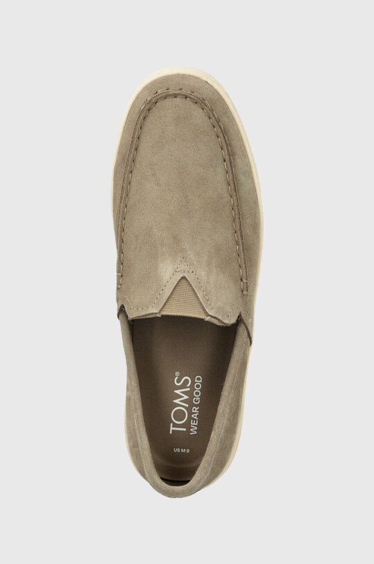 Замшевые кеды Toms Trvl Lite Loafer коричневый 10020833