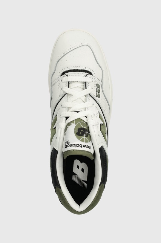 Kožené tenisky New Balance BB550DOB bílá BB550DOB