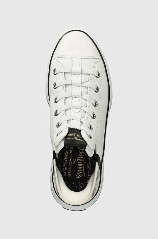 Kožené tenisky Skechers SKECHERS X SNOOP DOGG biela 251016