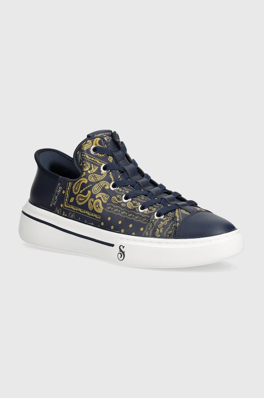 Skechers tenisi SKECHERS X SNOOP DOGG imitatie de piele bleumarin 251017