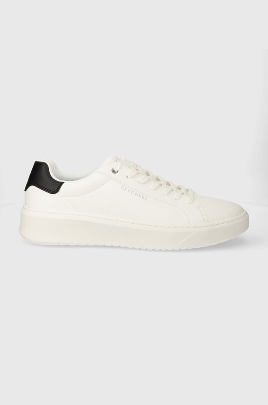 Skechers sneakers Court Break Suit mic de statură alb 183175