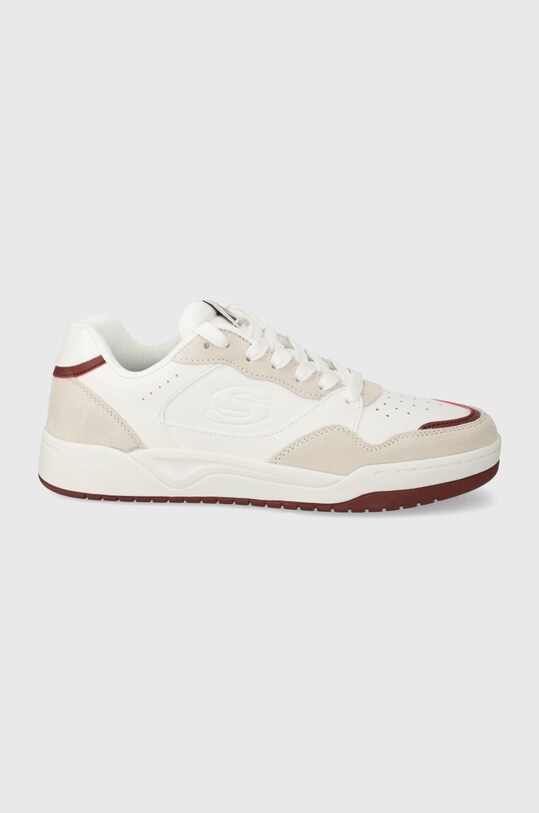 Skechers sneakers piele alb 183241