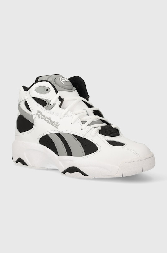 Kožené tenisky Reebok Classic ATR PUMP vysoký bílá 100074729