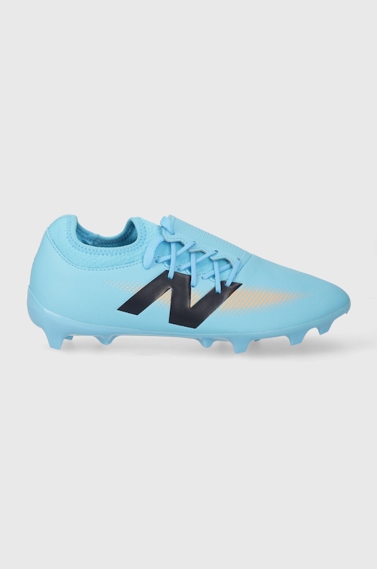 New Balance obuwie piłkarskie korki Furon V7+ Dispatch FG SF3FS75 imitacja skóry licowej niebieski SF3FS75