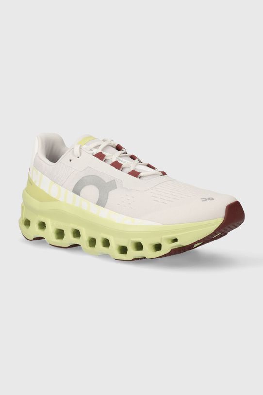 On sneakers de alergat CloudmOnster textil alb 6197786