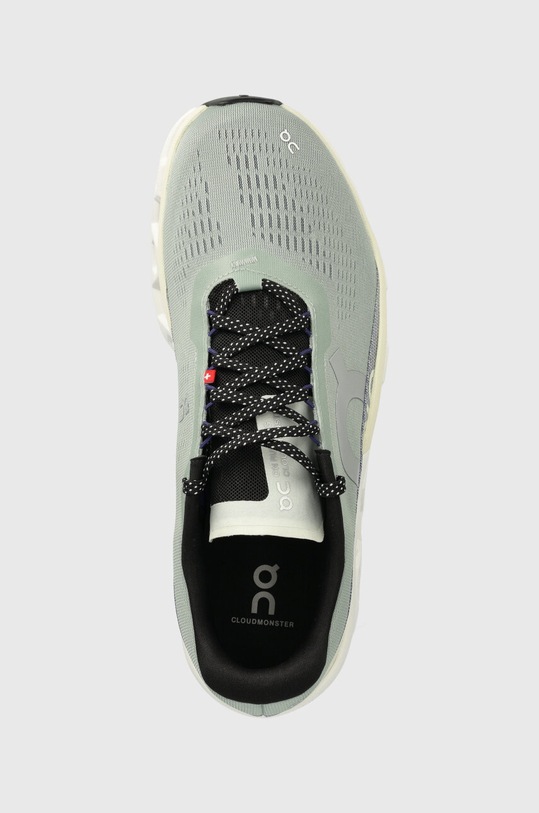 ON running scarpe Cloudmonster 2 verde 3ME10122078