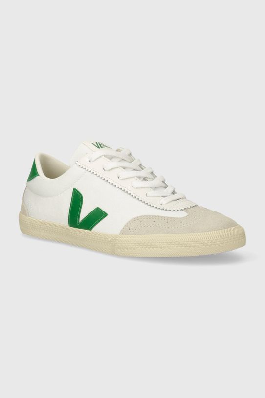 Ниски кецове Veja Volley велур бял VO0103525B